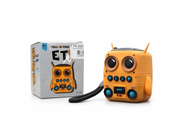 🏷️ 🤖 Mini Robot Bluetooth Speaker – Portable Wireless Cute Speaker 🎵